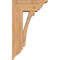 Ekena Millwork Legacy Traditional Smooth Bracket w/ Offset Brace, Western Red Cedar, 7 1/2"W x 18"D x 30"H BKT0806X18X30LEC01SWR - alternate 2